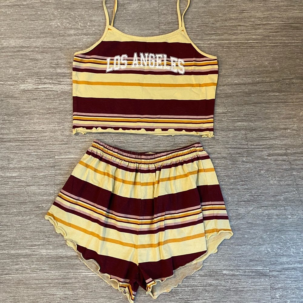 TARGET 2 PIECE “LOS ANGELES” PAJAMA/LOUNGE SET